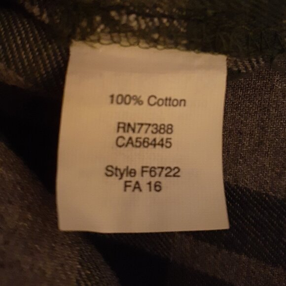 Madewell Pop-Over Flannel Top - Picture 11 of 16